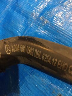 Патрубок охлаждения мерседес W204 W212 271 турбо