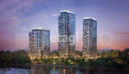 1-к квартира, 37.5 м², 9/27 эт.