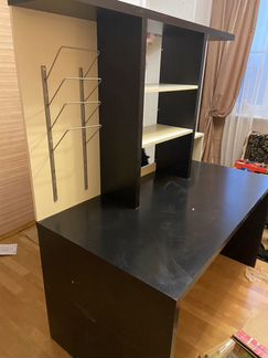 Письменный стол с дополнительным модулем Икея