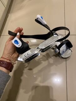 Детские раздвижные двухполосные коньки