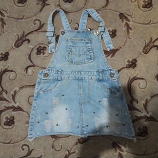 Платье джинсовая