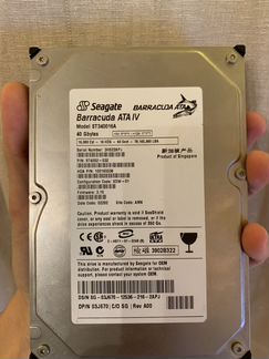 HDD Seagate Barracuda ST340016A 40 Гб