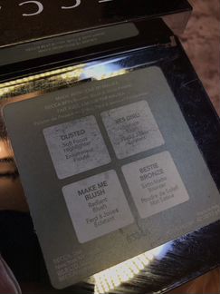 Becca Bronze, blush, glow palette Khloe x Malika