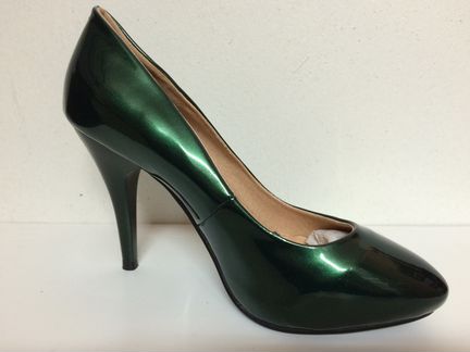 Новые туфли MIE scarpe зеленые