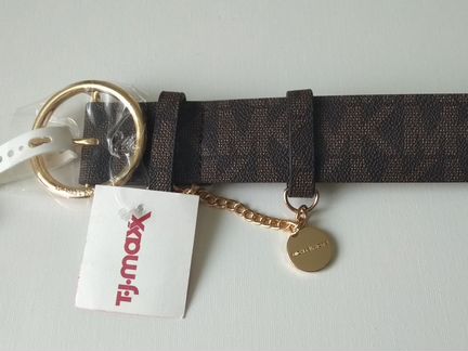 Женский ремень Michael Kors, коричневый, разм.L