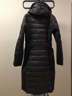Пуховик-пальто с капюшонам Trussardi