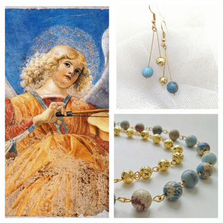 Колье и серьги 