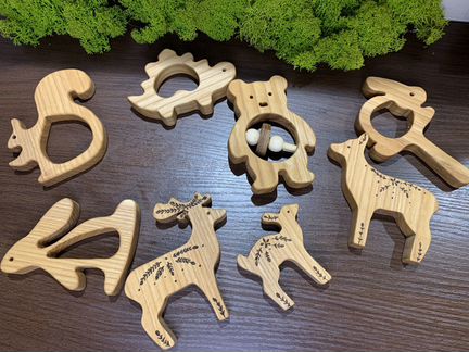 Деревянный грызунок