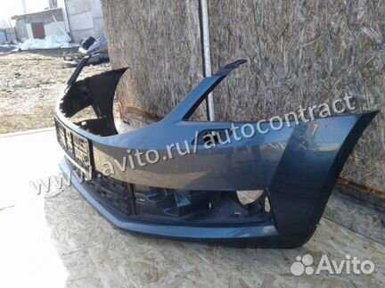 Бу передний бампер Шкода Октавия А7