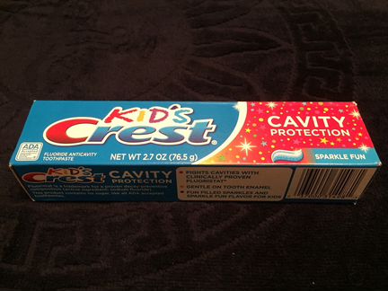 Детская зубная паста Crest Kids Cavity Protection