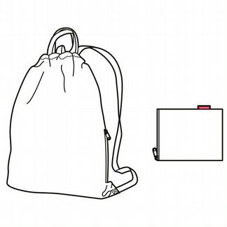 Рюкзак складной Reisenthel Mini maxi sacpack dark blue