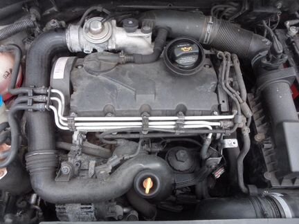 Контрактный двигатель дизель Фольксваген Кадди BJB