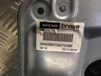 Стеклоподъёмный механизм передний правый Volvo V70