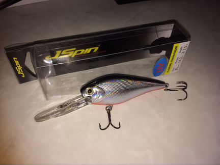 Воблер JSpin Окунь 75F