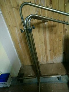 Вешало напольное на колесиках для одежды