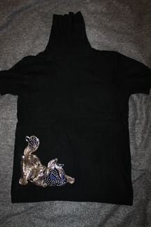 Водолазка с коротким рукавом