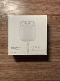 AirPods 2 оригинальные. Нераспакованные, на гарант