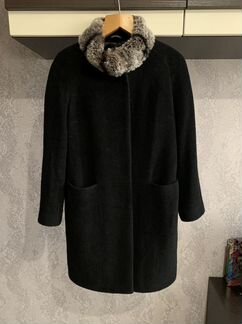 Зимнее шерстяное пальто pompa