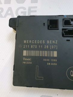 Блок комфорта на Мерседес w211