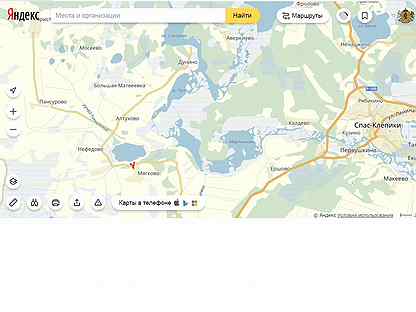 Спас клепиковский район карта