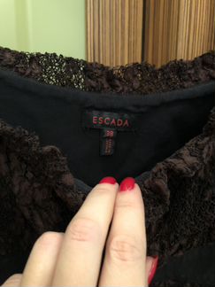 Кружевной топ escada 38