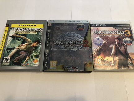 Uncharted 1,2,3 - PS3