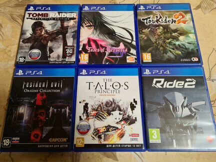 Комплект из 14 игр PS4