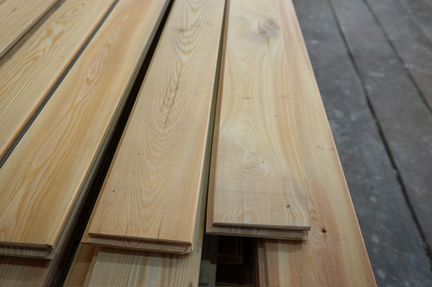 Паркетная доска из лиственницы,19х120