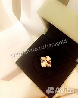 Золотое кольцо Vancleef