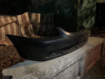 Бaмпep новый пeредний нa Hyundаi Ассent