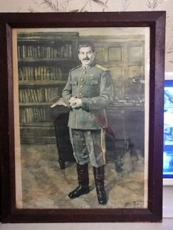 Портрет Сталина, в полный рост