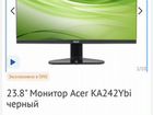 24” Монитор Acer 24 дюйма год 2020