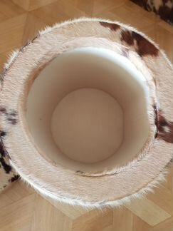 Пуф в шкуре