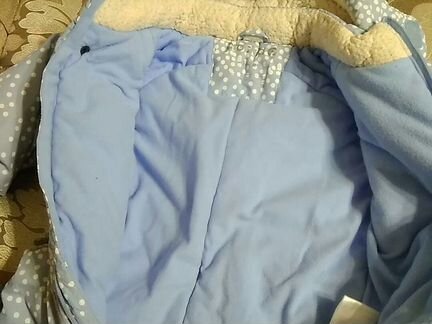 Зимний комбинезон crockid 74-80 сапожки в подарок