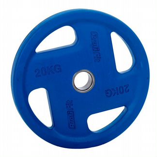 Диск D50 обрезиненный цветной 20 кг