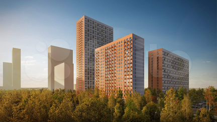 2-к квартира, 40.8 м², 6/33 эт.