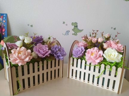 Шикарные букеты из мыла ручной работы