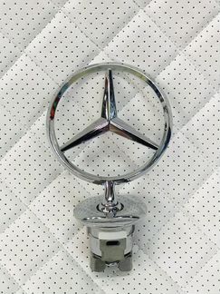 Прицел на капот Mercedes-Benz хром