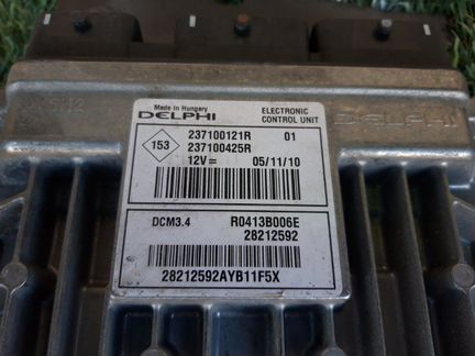 Блок управления двигателем Renault Megane 3 1.5