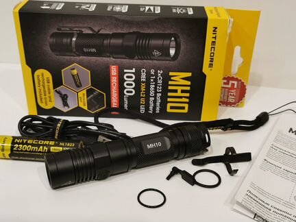 NiteCore MH23 1000 Лм + аккумулятор Новый