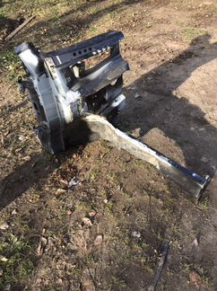 Лонжерон передний правый hyundai santa fe 3