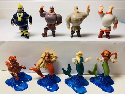 Киндер серия Три богатыря и морской царь