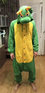 Кигуруми дракон (зеленый)