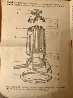 Винтажная кофеварка 1967 года космического дизайна