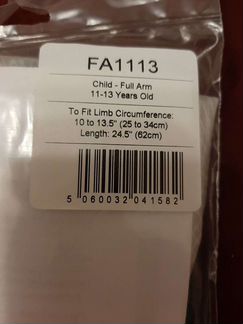 Влагонепроницаемый чехол на руку с гипсом