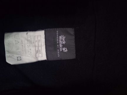 Тёплая флиска jack wolfskin