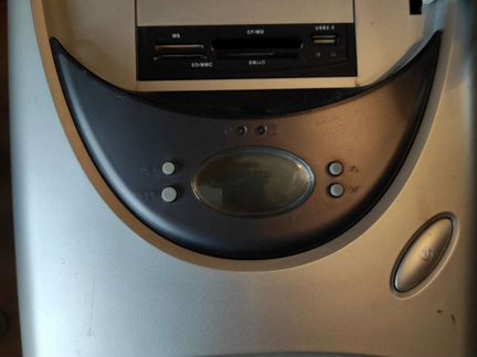 Корпус + бп + DVD-RW + картридер