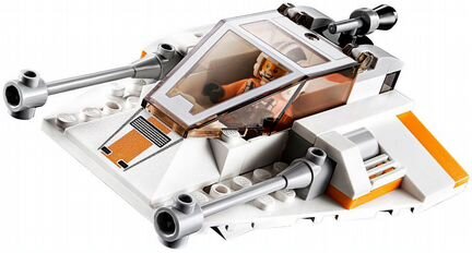 Снежный спидер аналог lego Star Wars 75268