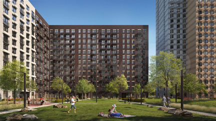 2-к квартира, 62.6 м², 6/17 эт.