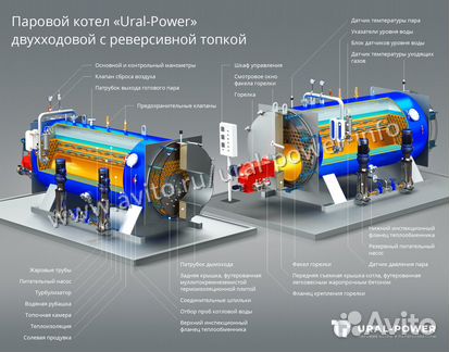 Паровой котел 10000 (мазут)